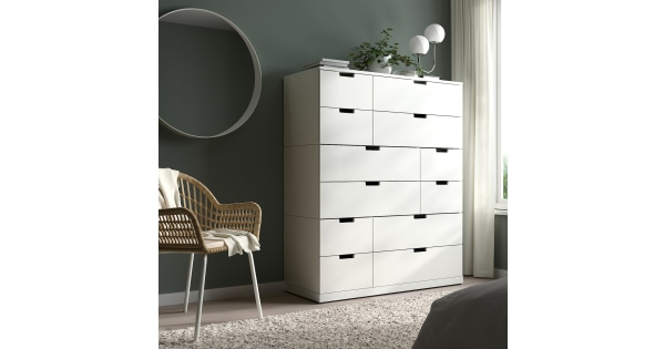 IKEA NORDLI Chest of 12 Drawers Furniture Urban Sales NZ